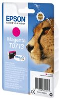 Epson inktcartridge T0713, 250 pagina's, OEM C13T07134012, magenta - thumbnail