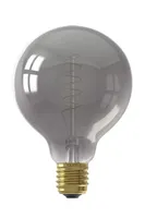 Calex Globe Led Lamp Glassfiber 4W dimbaar Ø95 mm - Grijs