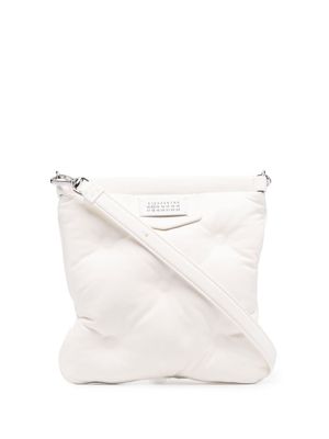 Maison Margiela sac à bandoulière matelassé Glam Slam - Blanc