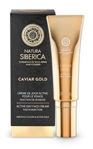 Natura Siberica Caviar Gold Active day face cream Youth injection (30 ml)