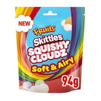 Skittles Skittles - Squishy Cloudz Fruits Red 94 Gram