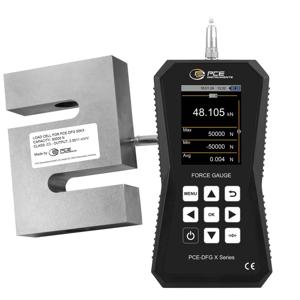 PCE Instruments Krachtmeter 0 - 50000 N Fabrieksstandaard (zonder certificaat)