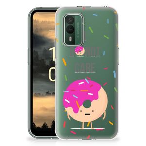 Nokia XR21 Siliconen Case Donut Roze