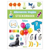 Standaard Uitgeverij Allereerste stapjes stickerboek - tellen