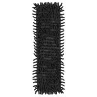 Urban Living Vloerwisser doek - microvezel - zwart - reserve dweil - mop