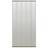 VidaXL Vliegengordijn 100x220 cm polyester mesh zwart