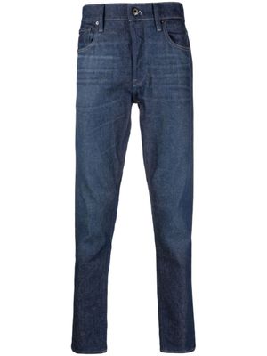 G-Star RAW jean droit à logo brodé - Bleu