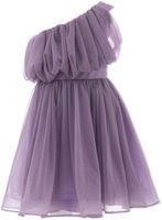 Tulleen robe strassée Izorah à épaules dénudées - Violet