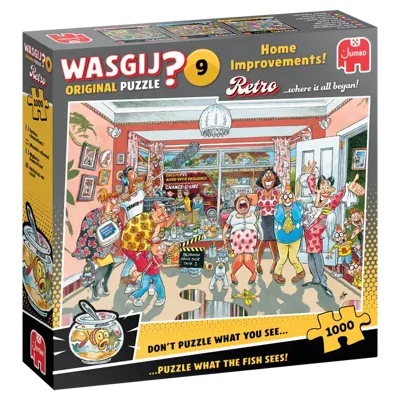 Jumbo Wasgij? Retro original 9 klein verbouwinkje! 1000 stukjes