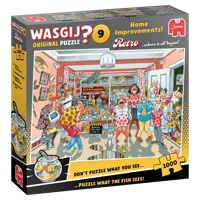 Jumbo Wasgij? Retro original 9 klein verbouwinkje! 1000 stukjes Jumbo Wasgij? Retro original 9 klein verbouwinkje! 1000 stukjes