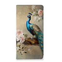 Smartphone hoesje voor Samsung Galaxy S24 Vintage Pauwen