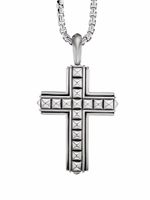 David Yurman collier Pyramid en argent sterling 37 mm