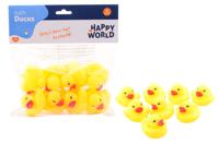 Happy World badeendjes 8 stuks - thumbnail