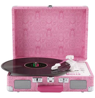Crosley Cruiser Plus Platenspeler Met Bluetooth In/Uit - Wicked For Good Glinda (Ariana Grande) Editie