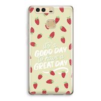 Don't forget to have a great day: Huawei P9 Transparant Hoesje Don't forget to have a great day: Huawei P9 Transparant Hoesje