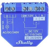 Shelly Shelly Plus 1 Schakelactor Bluetooth, WiFi Shelly