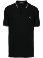 Fred Perry polo à logo brodé - Noir - thumbnail