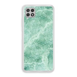 Groen marmer: Samsung Galaxy A22 4G Transparant Hoesje