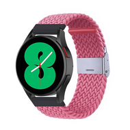 Braided nylon bandje - Roze - Xiaomi Mi Watch / Xiaomi Watch 2 / Xiaomi Watch S1 / S2 / S3 / S4