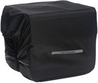 Newlooxs New looxs regenhoes dubbel - zwarte waterdichte polyester fietstas - reflectie - 40x97 cm