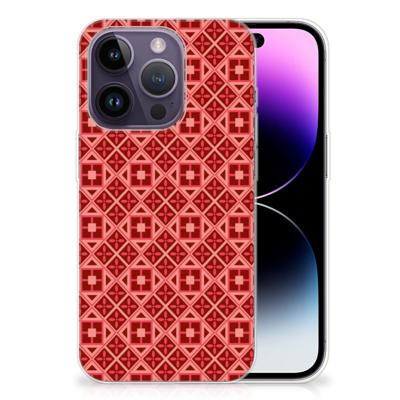 Apple iPhone 14 Pro | TPU bumper | Batik Rood