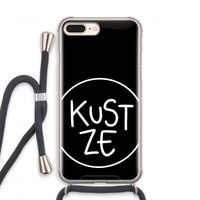 KUST ZE: iPhone 8 Plus Transparant Hoesje met koord