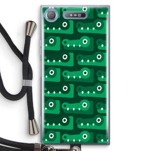 Crocs: Sony Xperia XZ1 Transparant Hoesje met koord