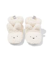 HEMA Nijntje babysloffen teddy wit (wit) HEMA Nijntje babysloffen teddy wit (wit)