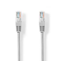 CAT5e-Kabel | U/UTP | RJ45 Male | RJ45 Male | 2.00 m | Rond | PVC | Grijs | Label