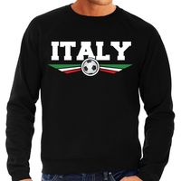 Italie / Italy landen / voetbal sweater zwart heren
