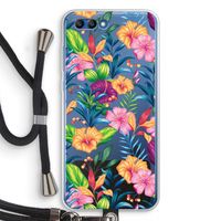Tropisch 2: Honor 10 Transparant Hoesje met koord