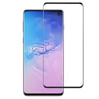 Mocolo 3D Samsung Galaxy S10 Screenprotector van gehard glas - Zwart - thumbnail