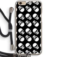 Musketon Skulls: iPhone 6 / 6S Transparant Hoesje met koord