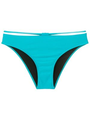Gloria Coelho bas de bikini à design bandeau - Bleu