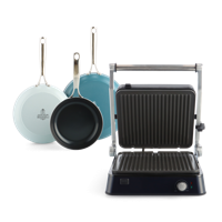 Combi Deal: Sky 3-delige Pannenset + Connect Contactgrill
