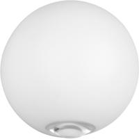 LED Wandlamp Buiten - Waterdicht IP54 - Warm Wit 3000K - Mat Wit Aluminium