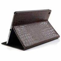 iPad Air Folio Case - Krokodil - Bruin - thumbnail