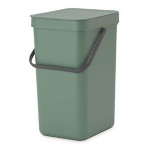 Brabantia Sort & Go Afvalemmer / Opberger 12 L - Groen