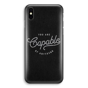 Capable: iPhone Xs Volledig Geprint Hoesje