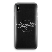 Capable: iPhone Xs Volledig Geprint Hoesje