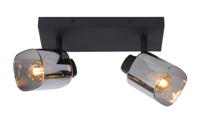 Lucide ALION - Plafondspot - 2xE14 - Zwart