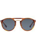 Persol lunettes de soleil à monture aviateur - Marron - thumbnail