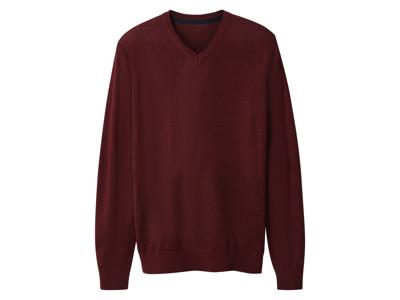 esmara Men Heren trui met merinowol (Bordeaux, XL) esmara Men Heren trui met merinowol (Bordeaux, XL)