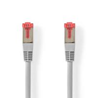 Nedis CAT6 Netwerkkabel | RJ45 Male | RJ45 Male | SF/UTP | 0.25 m | Rond | PVC | Grijs | Label - CCGL85220GY025 Nedis CAT6 Netwerkkabel | RJ45 Male | RJ45 Male | SF/UTP | 0.25 m | Rond | PVC | Grijs | Label - CCGL85220GY025