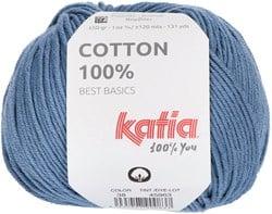 Katia Cotton 100% 038 Donker blauw