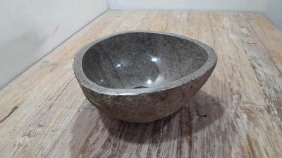 Riviersteen waskom RS250316, 37x35x15 cm