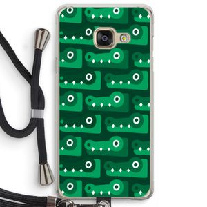 Crocs: Samsung Galaxy A3 (2016) Transparant Hoesje met koord