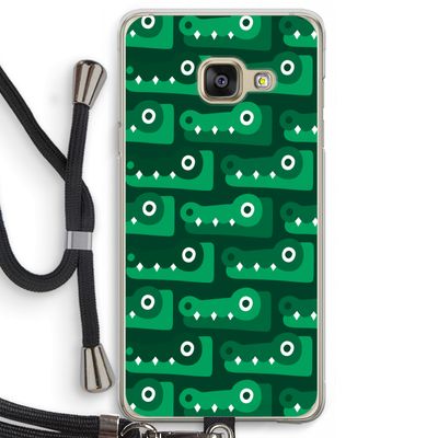 Crocs: Samsung Galaxy A3 (2016) Transparant Hoesje met koord