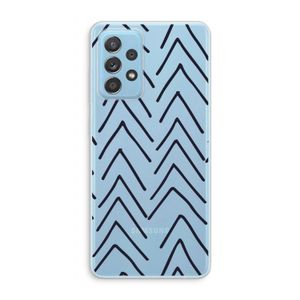 Marrakech Arrows: Samsung Galaxy A73 Transparant Hoesje