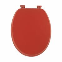 Tendance Toiletbril Breeze - rood - MDF hout - universeel - standaard wc bril